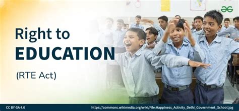 The Right to Education Act:  Landmark Legislation for Inclusive Learning & Societal Transformation in 21st Century India